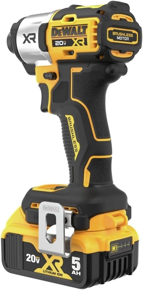 image:image20V MAX XR Brushless Cordless 3Speed High Torque 14 in Impact Driver Kit with XR POWERPACK and Charger DCF860QQ120V MAX Impact Driver Kit