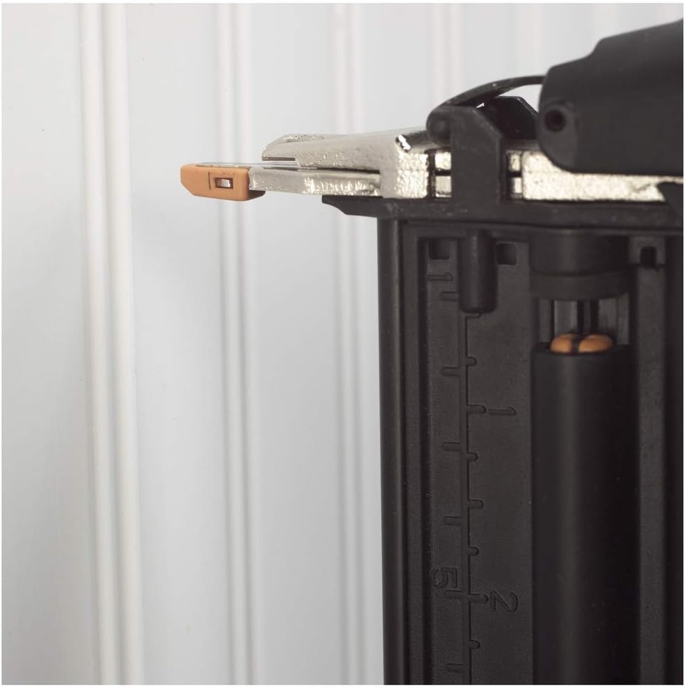 image:imageBOSTITCH Brad Nailer Kit 18GA Smart Point Pneumatic BTFP122332 18 Oil Free Smart Point Brad Nailer
