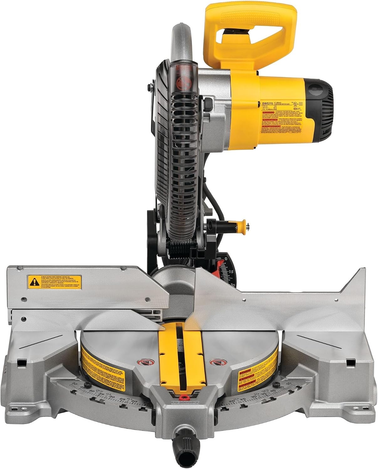 image:imageDEWALT 12Inch Miter Saw 15Amp Single Bevel Compound DWS715