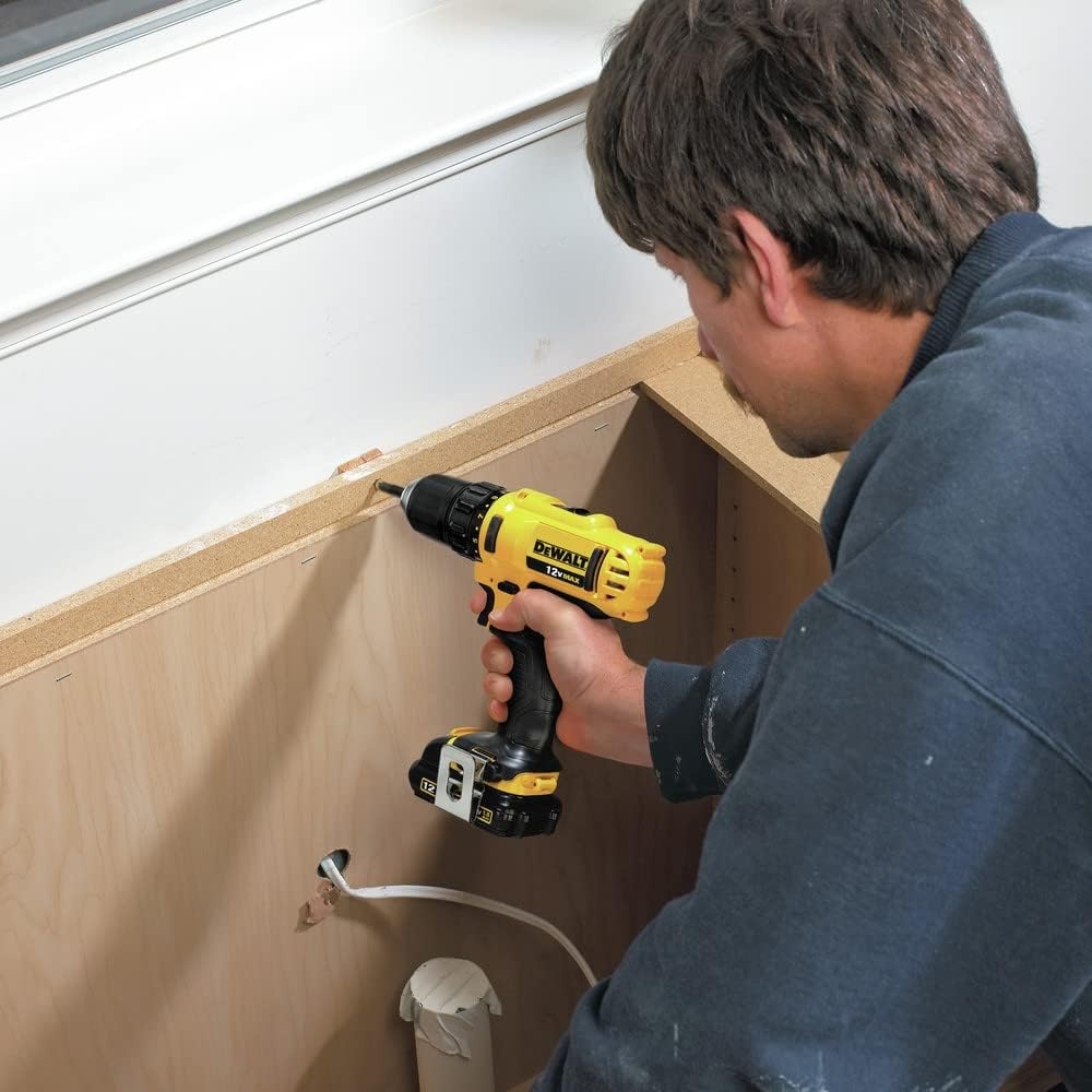 image:imageDEWALT 12V MAX 38 Inch Cordless DrillDriver Kit with Battery and Charger Included DCD710S2Drill Driver Kit