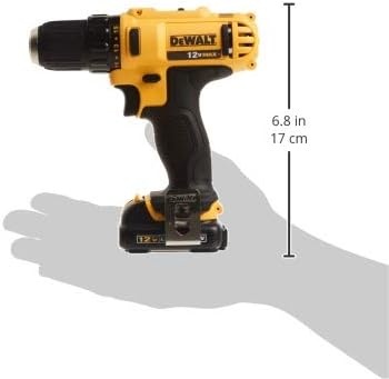 image:imageDEWALT 12V MAX 38 Inch Cordless DrillDriver Kit with Battery and Charger Included DCD710S2Drill Driver Kit