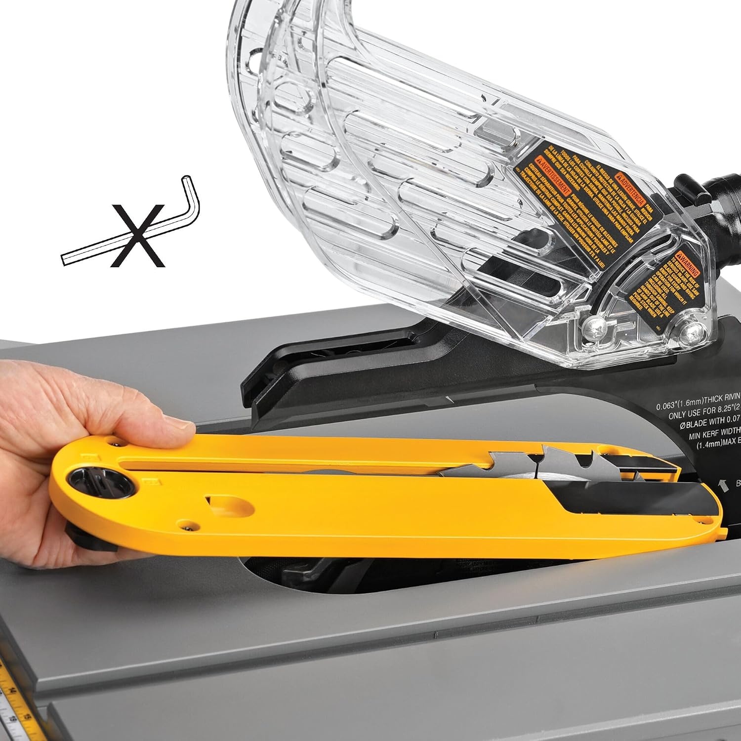 image:imageDEWALT 15 Amp 814 in Compact Portable Jobsite Table Saw DWE7485814Inch Saw