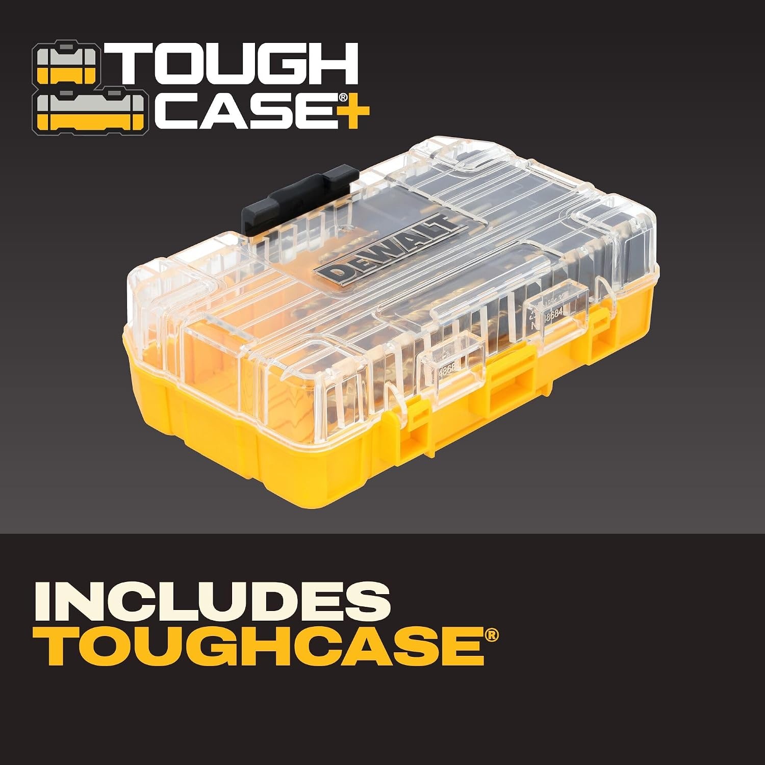 image:imageDEWALT 18 Piece Drill Bit Set Titanium Nitride Coated High Speed Steel Jobber Length 3Flat NoSpin Shank DW1367