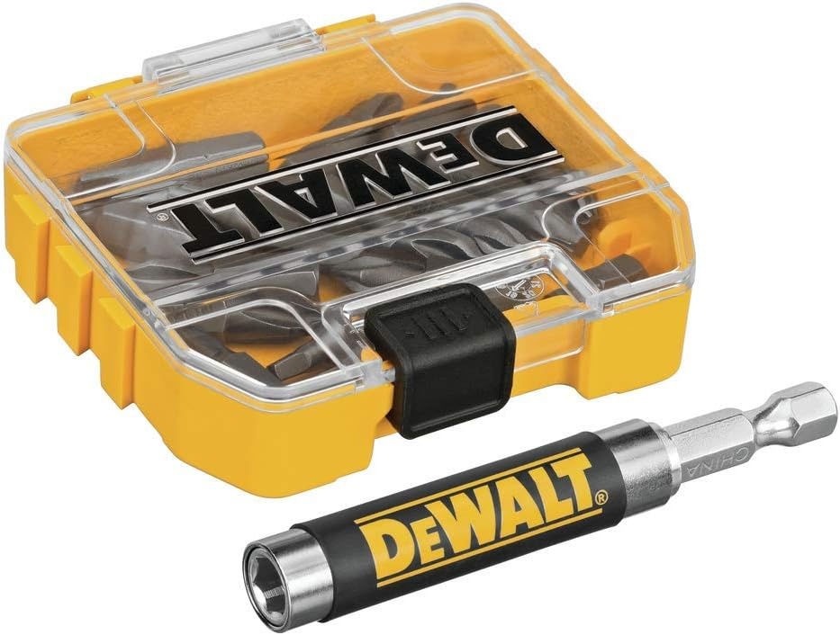 image:imageDEWALT 18 pc Compact Magnetic Drive Guide Set Yellow DWAF2058CSOne Size Pack of 6