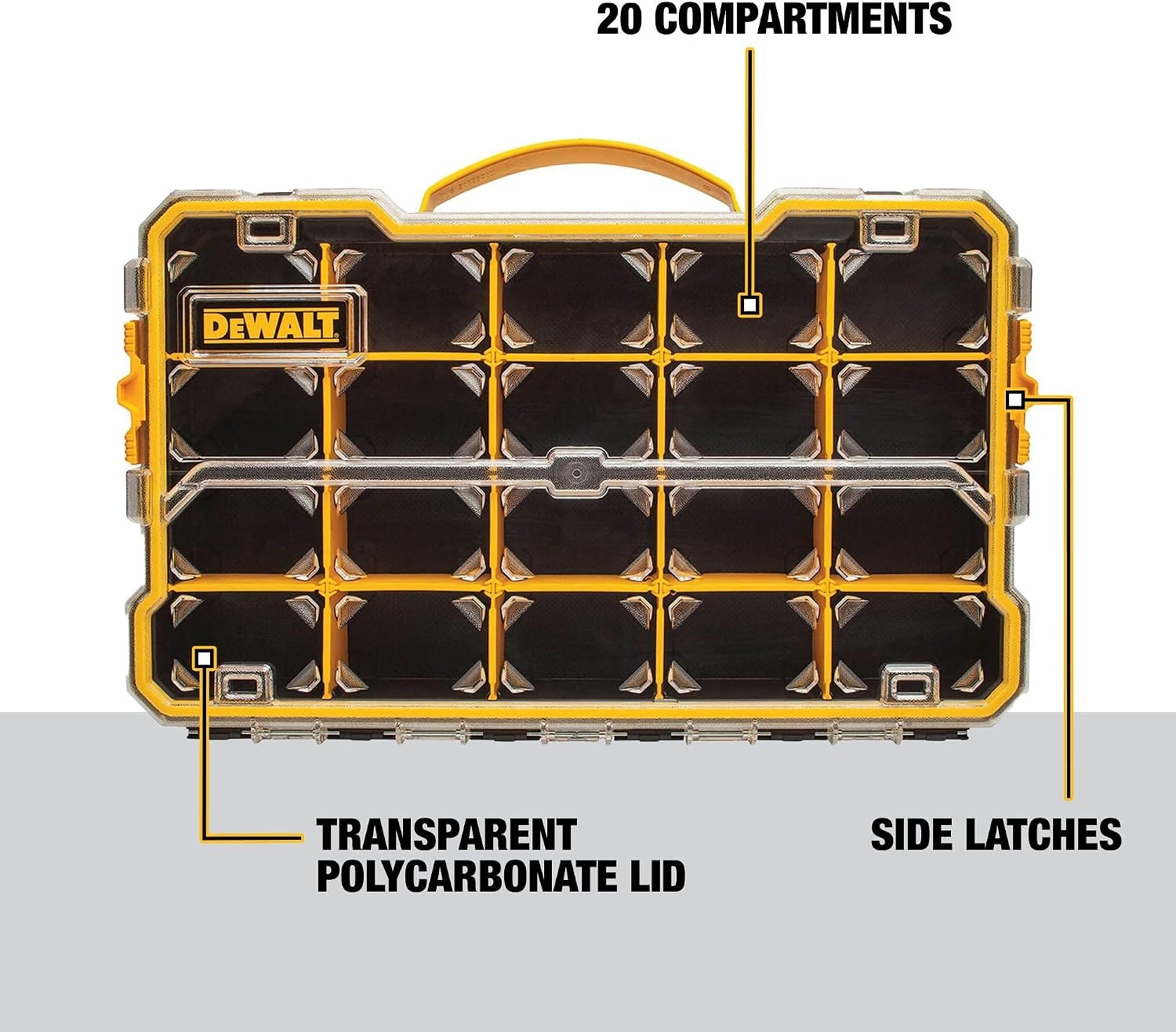image:imageDEWALT 20 Compartment Pro Organizer DWST14830One Size Pack of 6