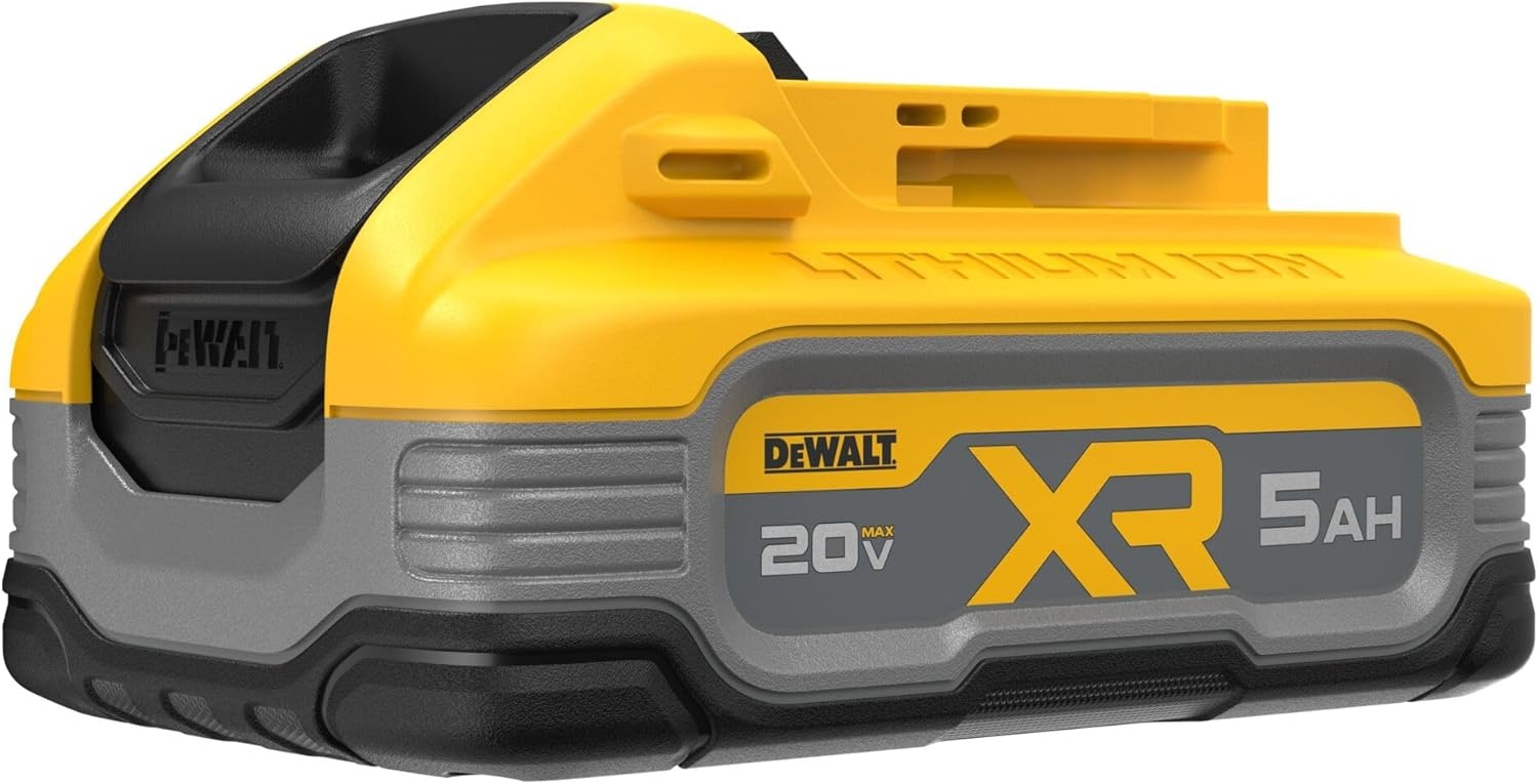 image:imageDEWALT 20V MAX 5 Ah Lithium Ion Battery 2Pack DCB205220V MAX XR POWERSTACK