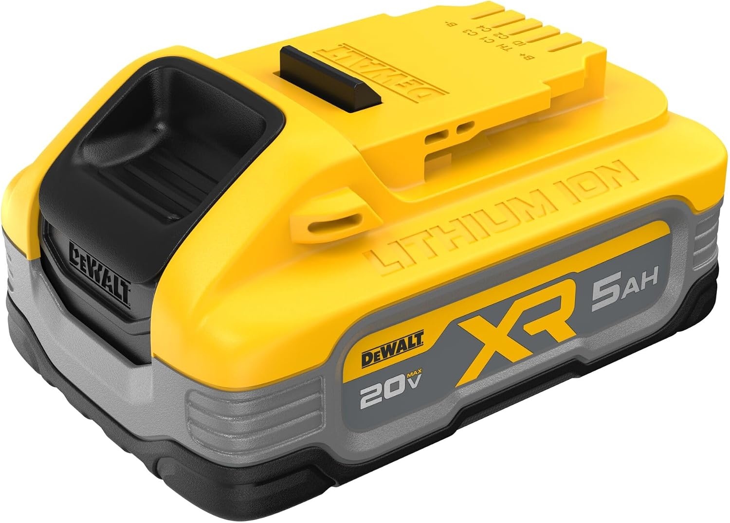 image:imageDEWALT 20V MAX 5 Ah Lithium Ion Battery 2Pack DCB205220V MAX XR POWERSTACK