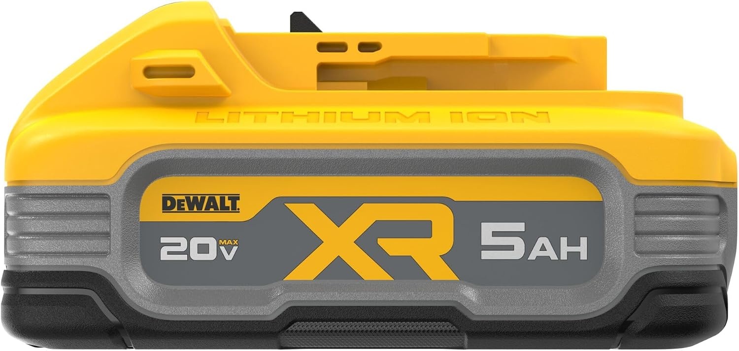 image:imageDEWALT 20V MAX 5 Ah Lithium Ion Battery 2Pack DCB205220V MAX XR POWERSTACK