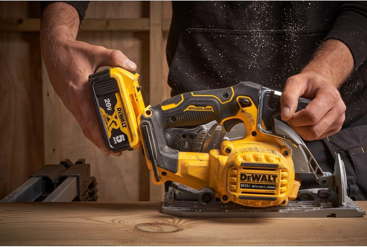 image:imageDEWALT 20V MAX 612 in Brushless Cordless Circular Saw Tool Only DCS565B612Inch