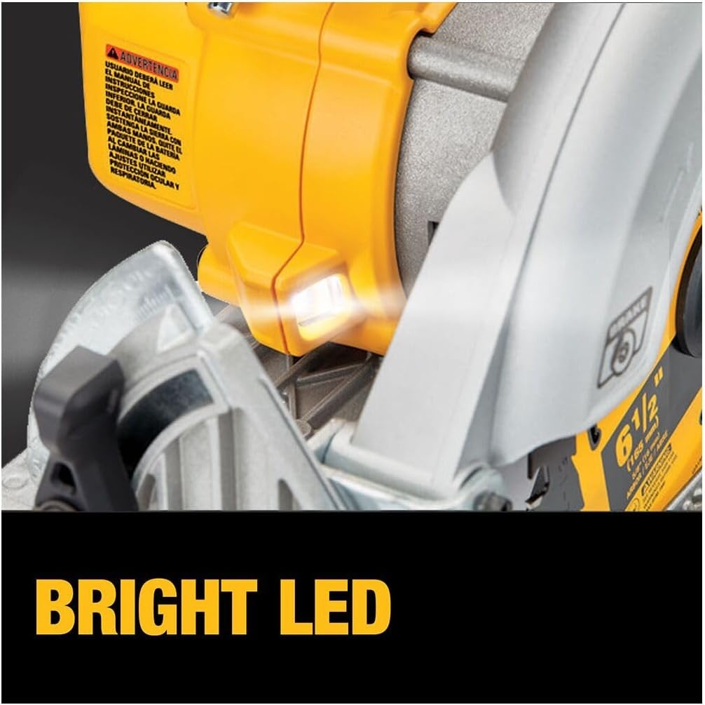 image:imageDEWALT 20V MAX 612 in Brushless Cordless Circular Saw Tool Only DCS565B612Inch