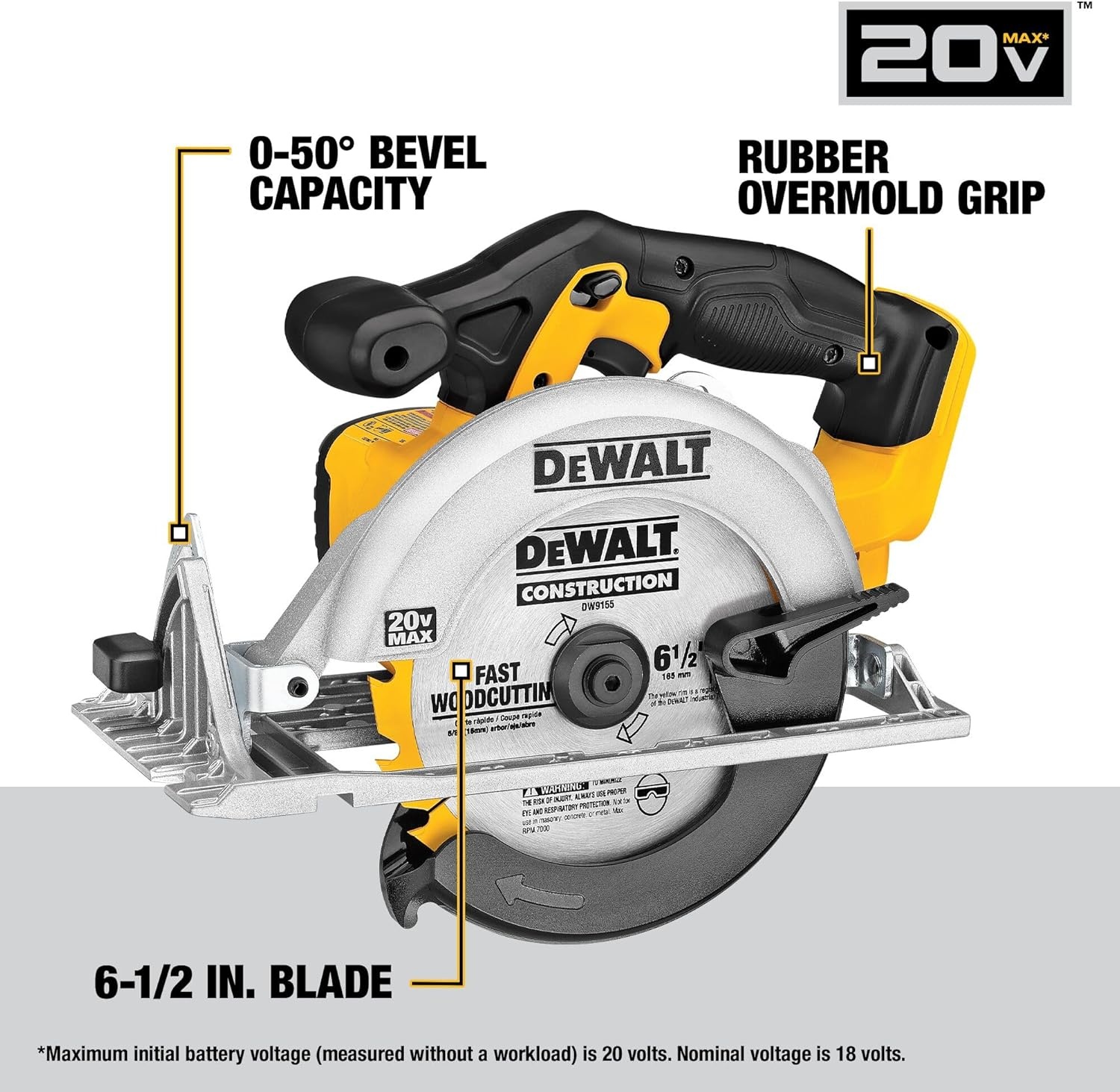 image:imageDEWALT 20V MAX 7Tool Combo Kit Includes Cordless Drill Impact Driver Reciprocating Saw Circular Saw Oscillating Tool Random Orbital Sander Jigsaw 5Ah Battery and Charger DCK751P17 Tool Combo Kit