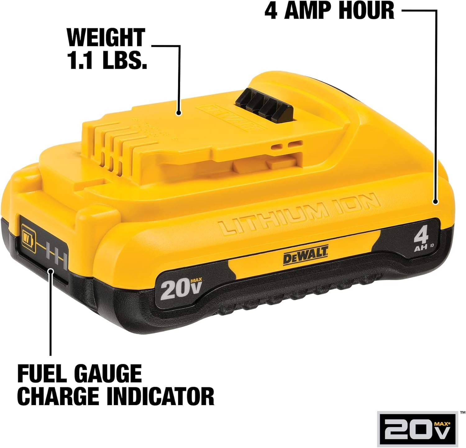 image:imageDEWALT 20V MAX Battery Compact 40Ah DCB240