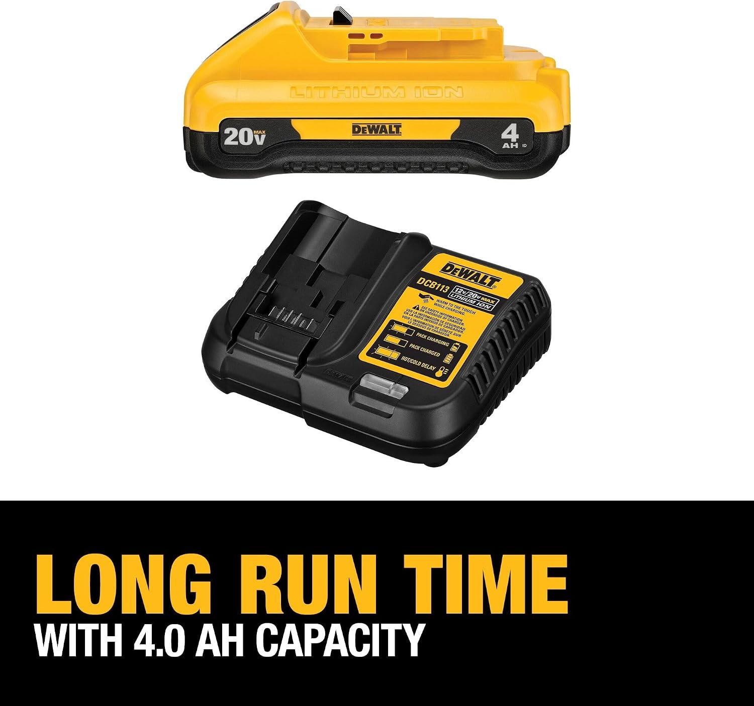 image:imageDEWALT 20V MAX Battery Compact Starter Kit 40Ah DCB240C