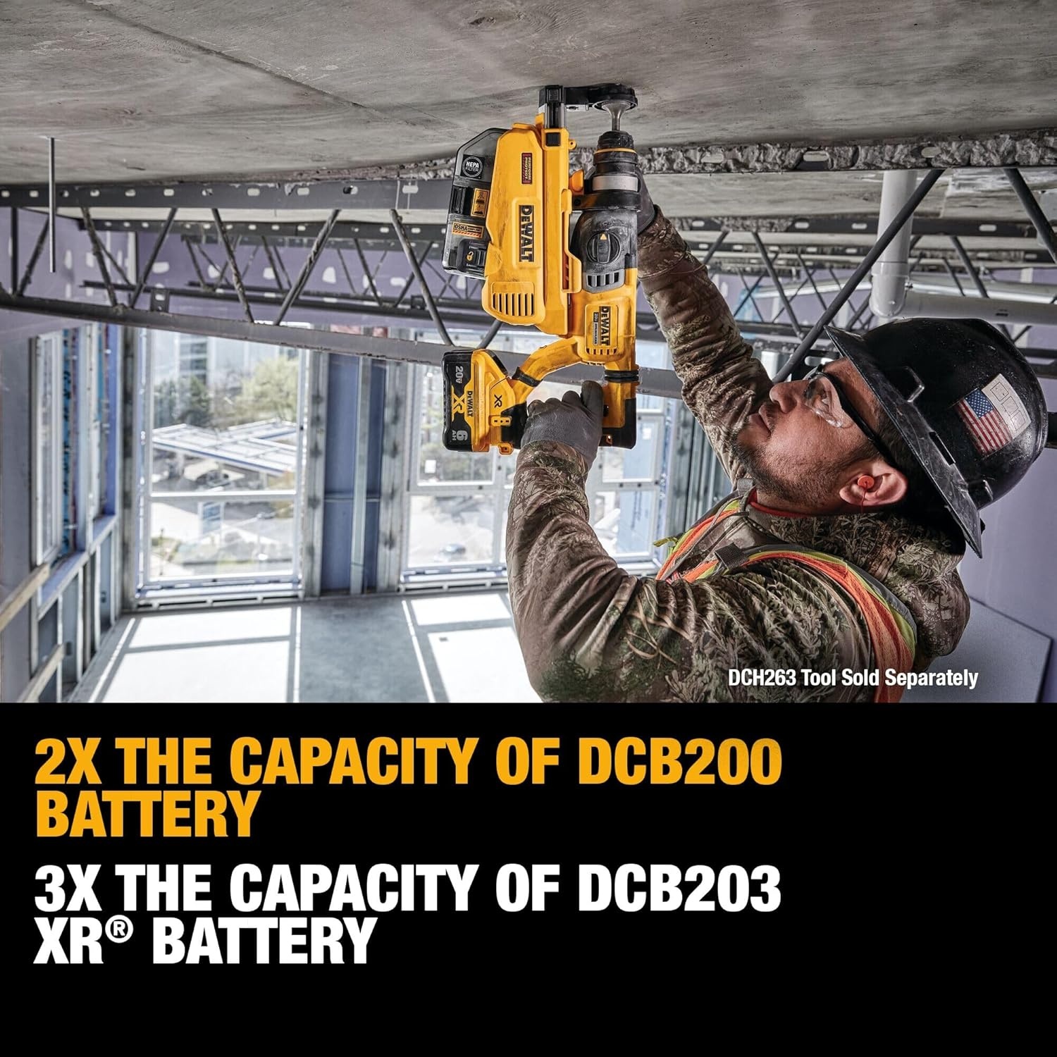 image:imageDEWALT 20V MAX Battery Premium 60Ah Double Pack DCB206220V MAX 6 Ah