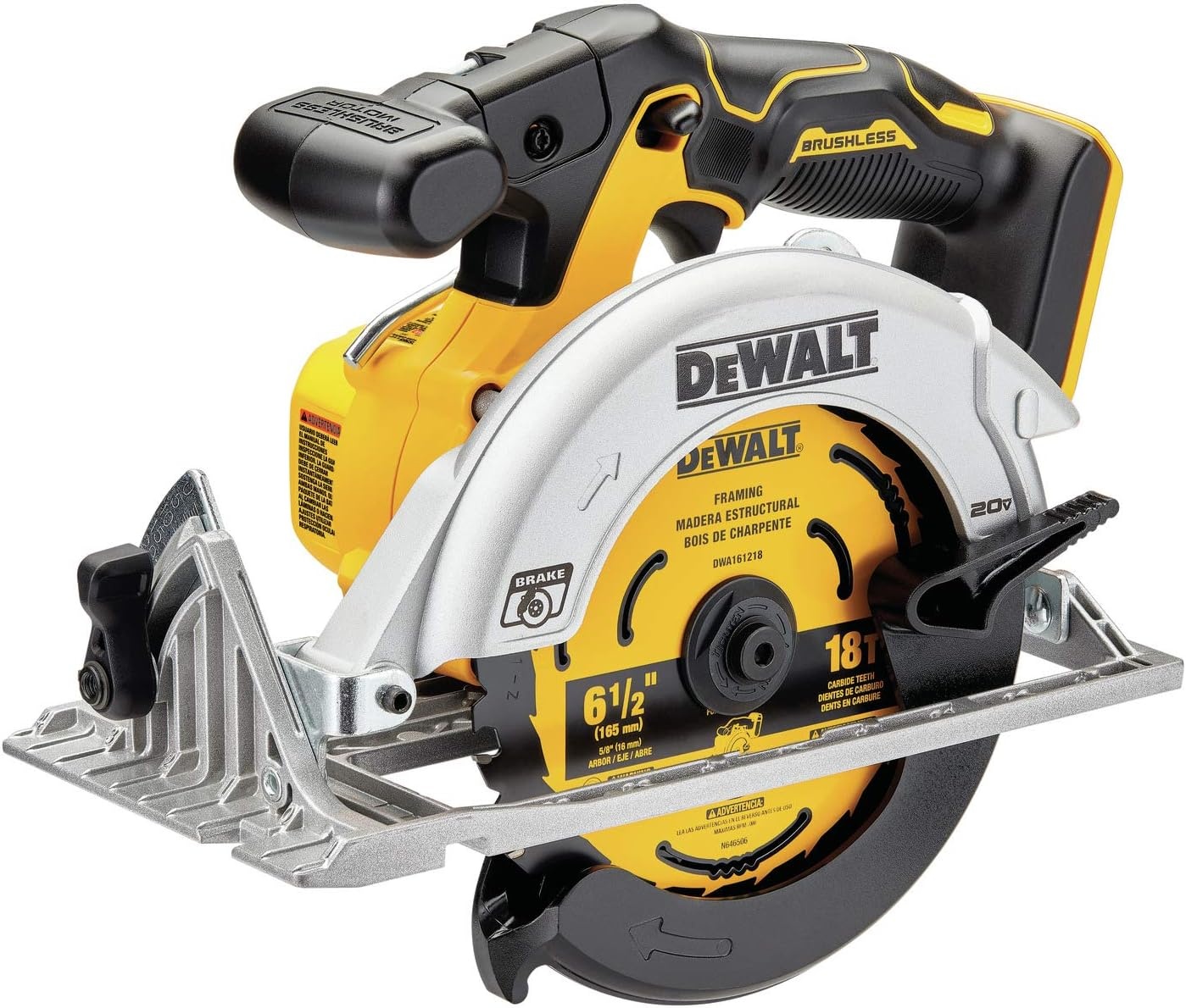 image:imageDEWALT 20V MAX Battery Starter Kit with 2 Batteries 50Ah DCB2052CK 20V MAX Circular Saw 612Inch Cordless Tool Only DCS565B