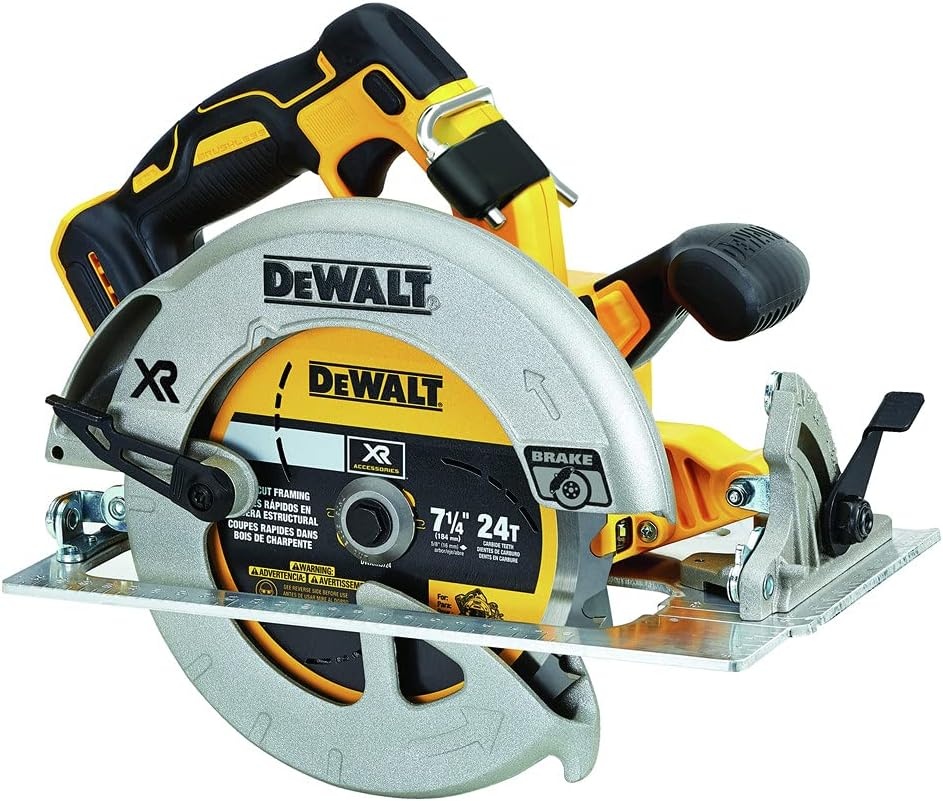 image:imageDEWALT 20V MAX Circular Saw Cordless with Brake 714 Inch Tool Only DCS570BCircular Saw Only