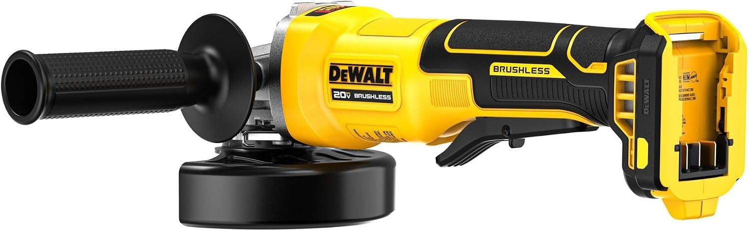 image:imageDEWALT 20V MAX Cordless 4 12 Inch PaddleSwitch Grinder Bare Tool Only DCG408BOne Size