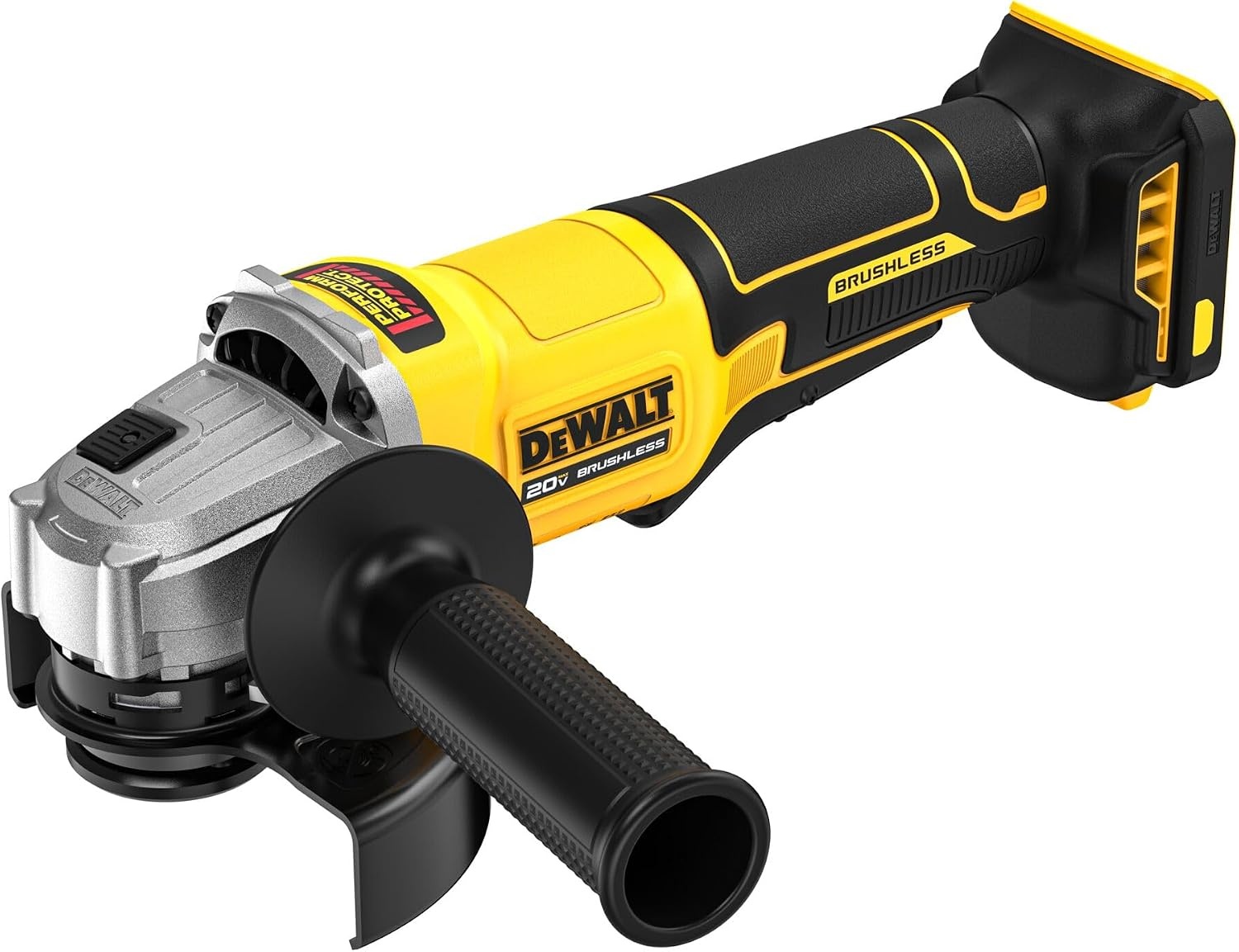 image:imageDEWALT 20V MAX Cordless 4 12 Inch PaddleSwitch Grinder Bare Tool Only DCG408BOne Size