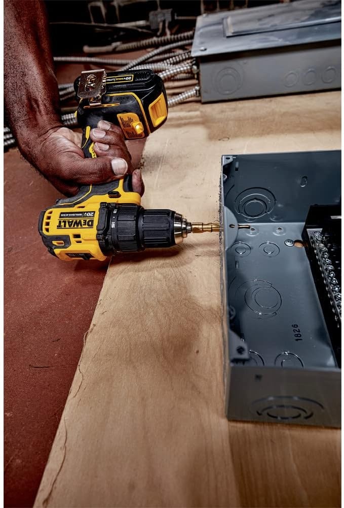 image:imageDEWALT 20V MAX Cordless Drill Driver Kit Compact 12Inch DCD708C2