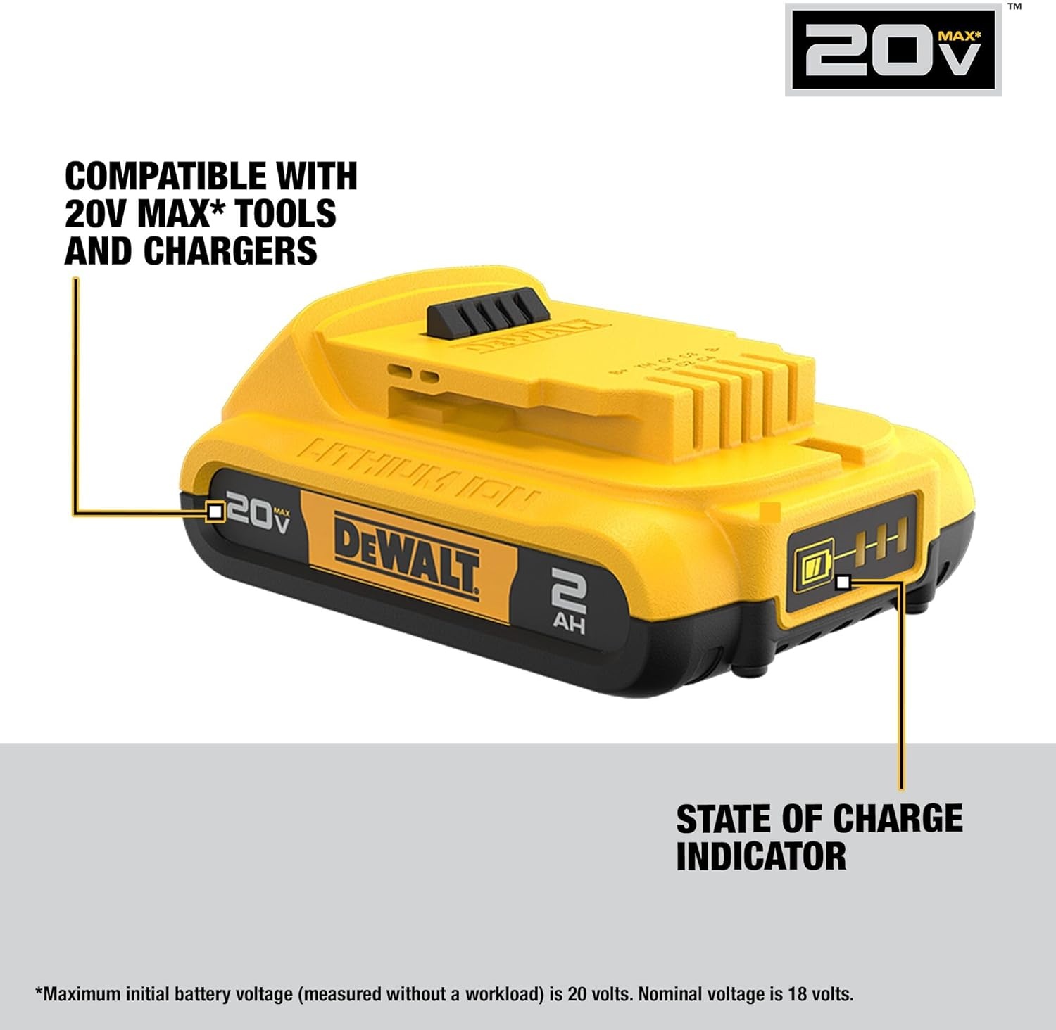 image:imageDEWALT 20V MAX Cordless Drill Driver and Circular Saw Combo Kit with 2 x 2 Ah Batteries and Charger Contractor Bag DCK252D22 Tool Combo Kit