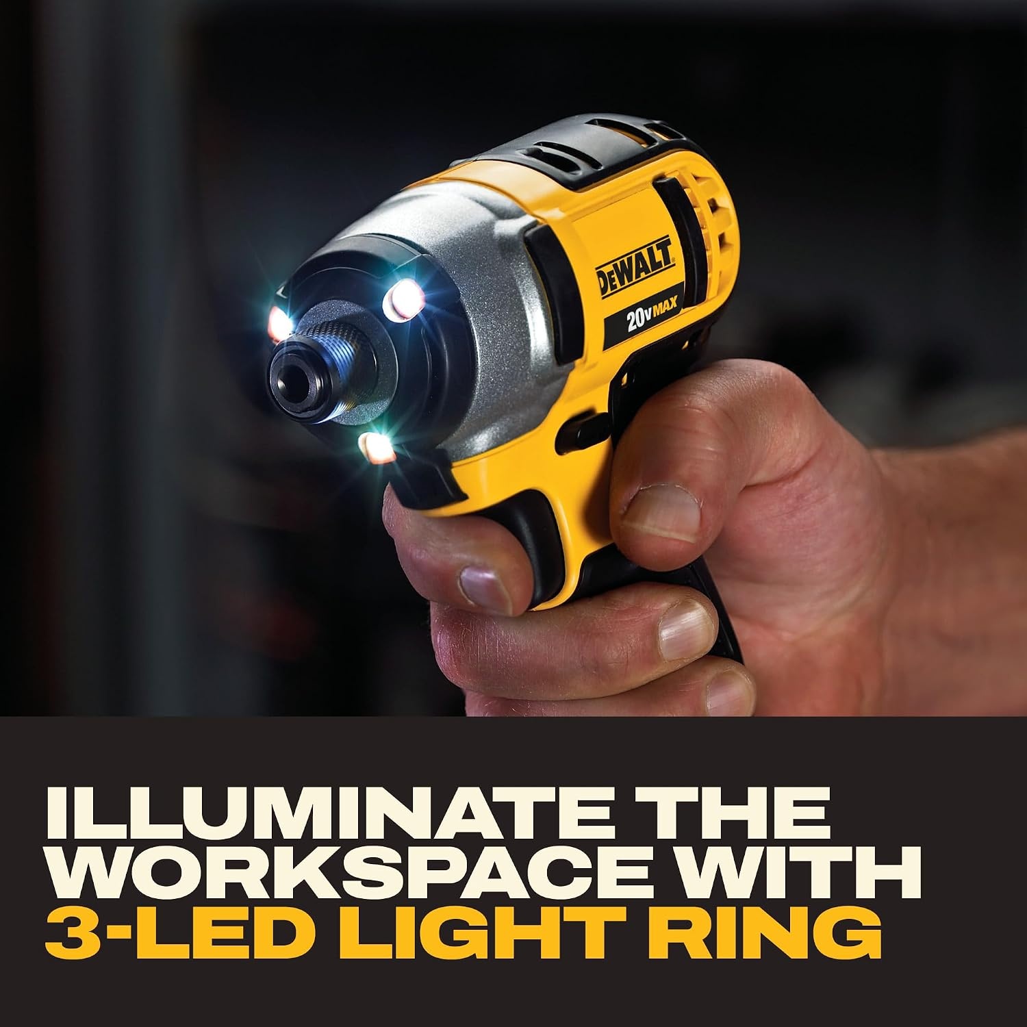 image:imageDEWALT 20V MAX Cordless Drill and Impact Driver Power Tool Combo Kit Includes 2 Batteries Charger and Bag DCK240C2