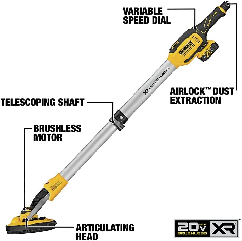image:imageDEWALT 20V MAX Cordless Drywall Sander Tool Only DCE800B