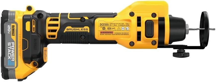 image:imageDEWALT 20V MAX Cordless Screw Gun and Cutout Kit with 2 POWERSTAK Batteries and Charger Included DCK265E2