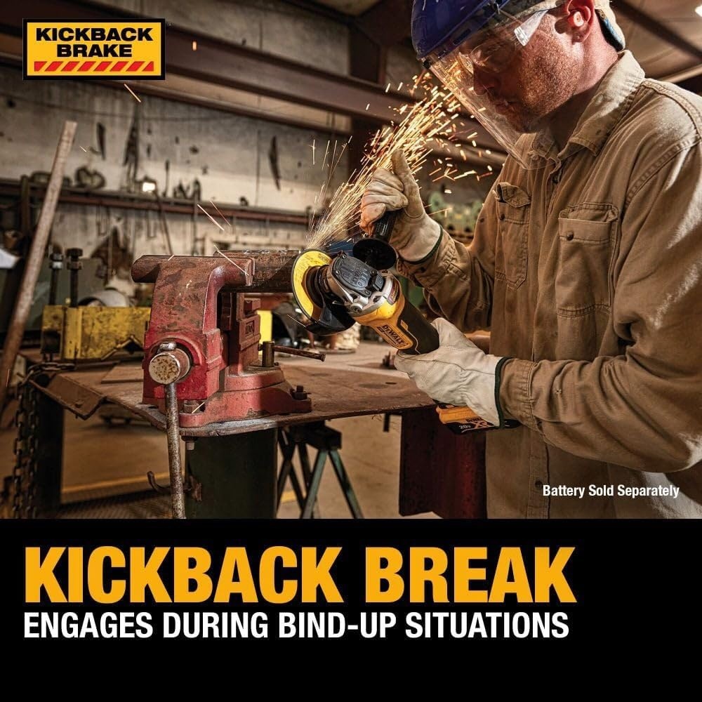 image:imageDEWALT 20V MAX Drill And Grinder Kit Power Tool Set 2 Batteries and Charger Included DCK231E2