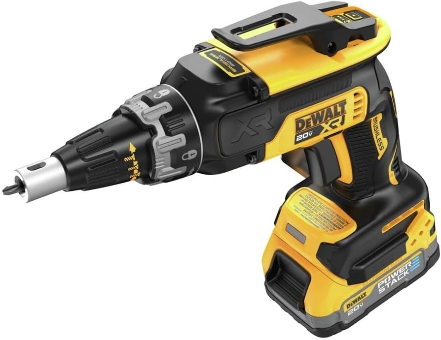 image:imageDEWALT 20V MAX Drywall Screw Gun Battery and Charger Included DCF630E1
