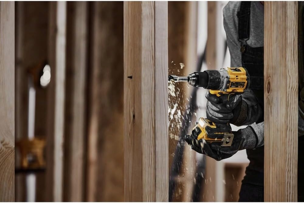 image:imageDEWALT 20V MAX Hammer Drill 12 Cordless and Brushless Compact with 2Speed Setting Bare Tool Only DCD805B Special Feature Variable Speed20V MAX