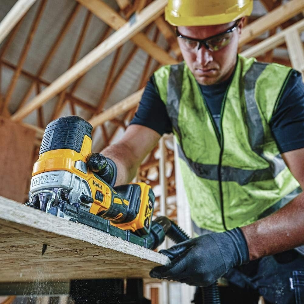 image:imageDEWALT 20V MAX Jig Saw Cordless Barrel Grip 3200 Blade Speed Bare Tool Only DCS335BSaw