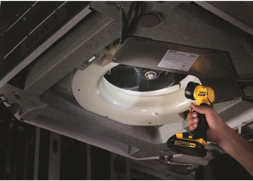 image:imageDEWALT 20V MAX LED Work Light Handheld Spotlight with 508 Yard Distance Pivoting Head 1500 Lumens Cordless Battery Not Included DCL043Flashlight