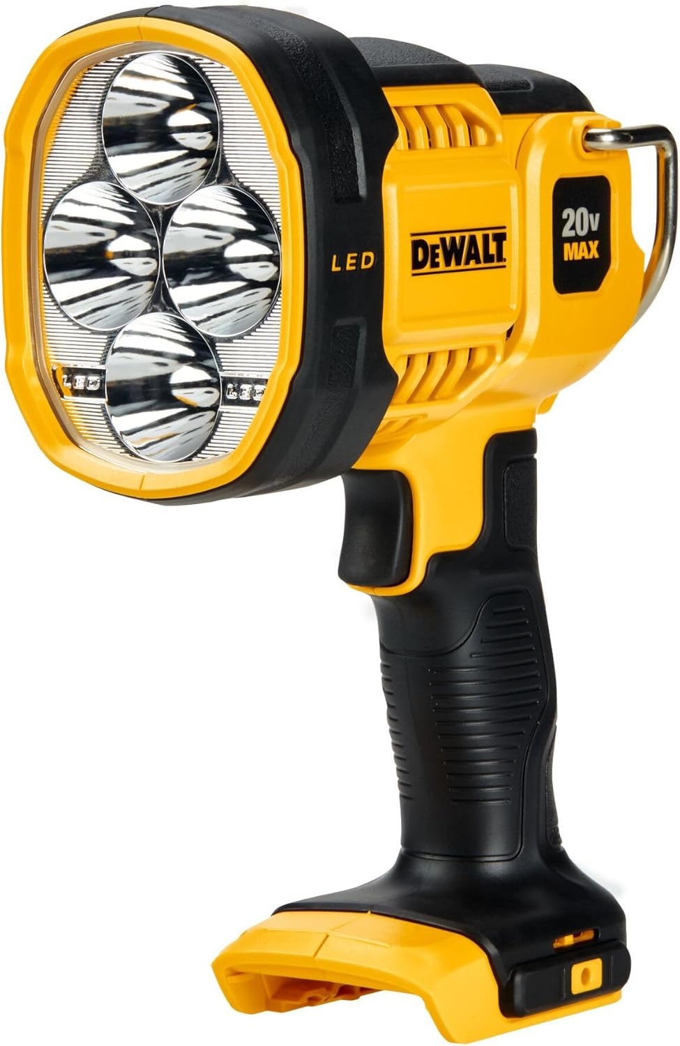 image:imageDEWALT 20V MAX LED Work Light Handheld Spotlight with 508 Yard Distance Pivoting Head 1500 Lumens Cordless Battery Not Included DCL043Spotlight