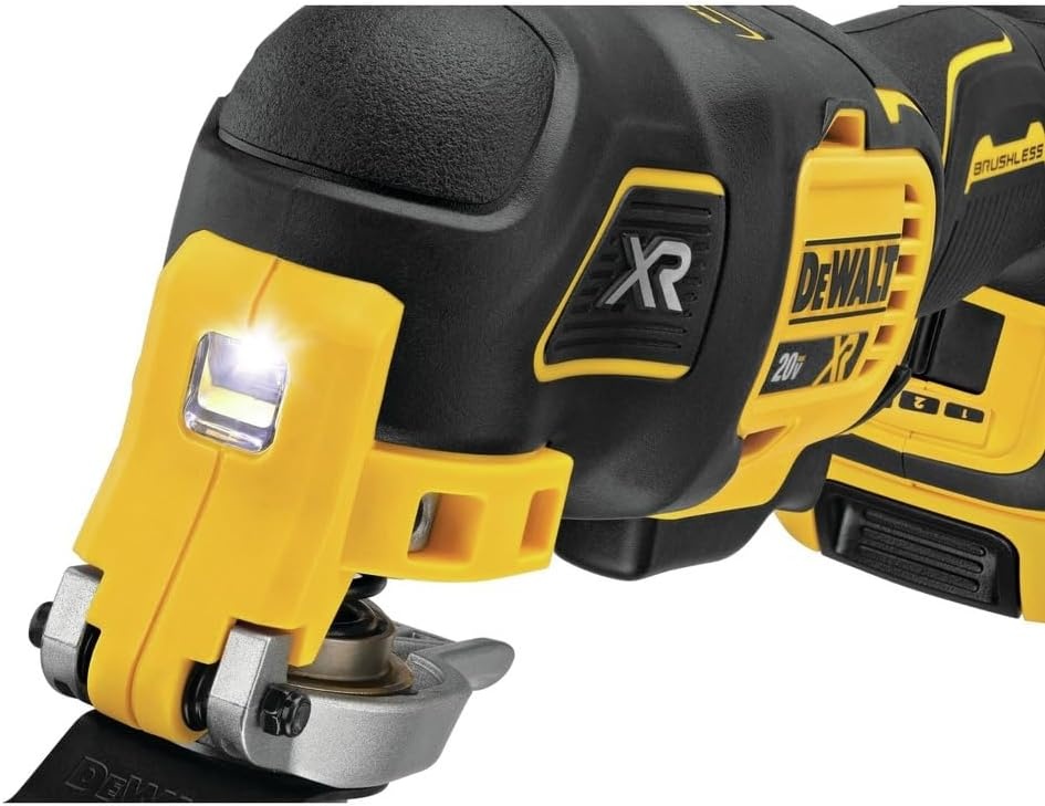 image:imageDEWALT 20V MAX Orbital Sander and Oscillating Tool Cordless Woodworking 2Tool Set with 5ah Battery and Charger DCK202P1Sander and Oscillating Tool Set