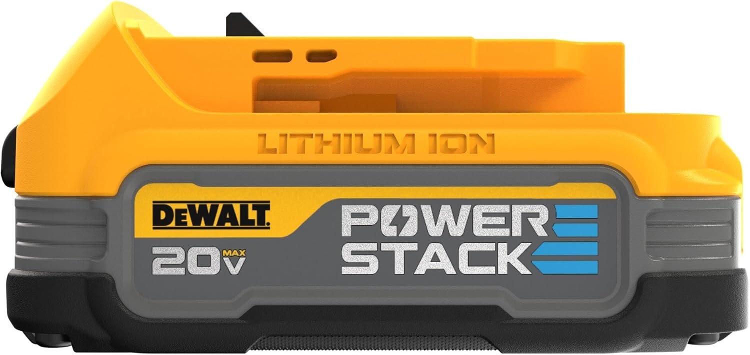 image:imageDEWALT 20V MAX POWERSTACK Lithium Ion Battery 2 Pack DCBP0342