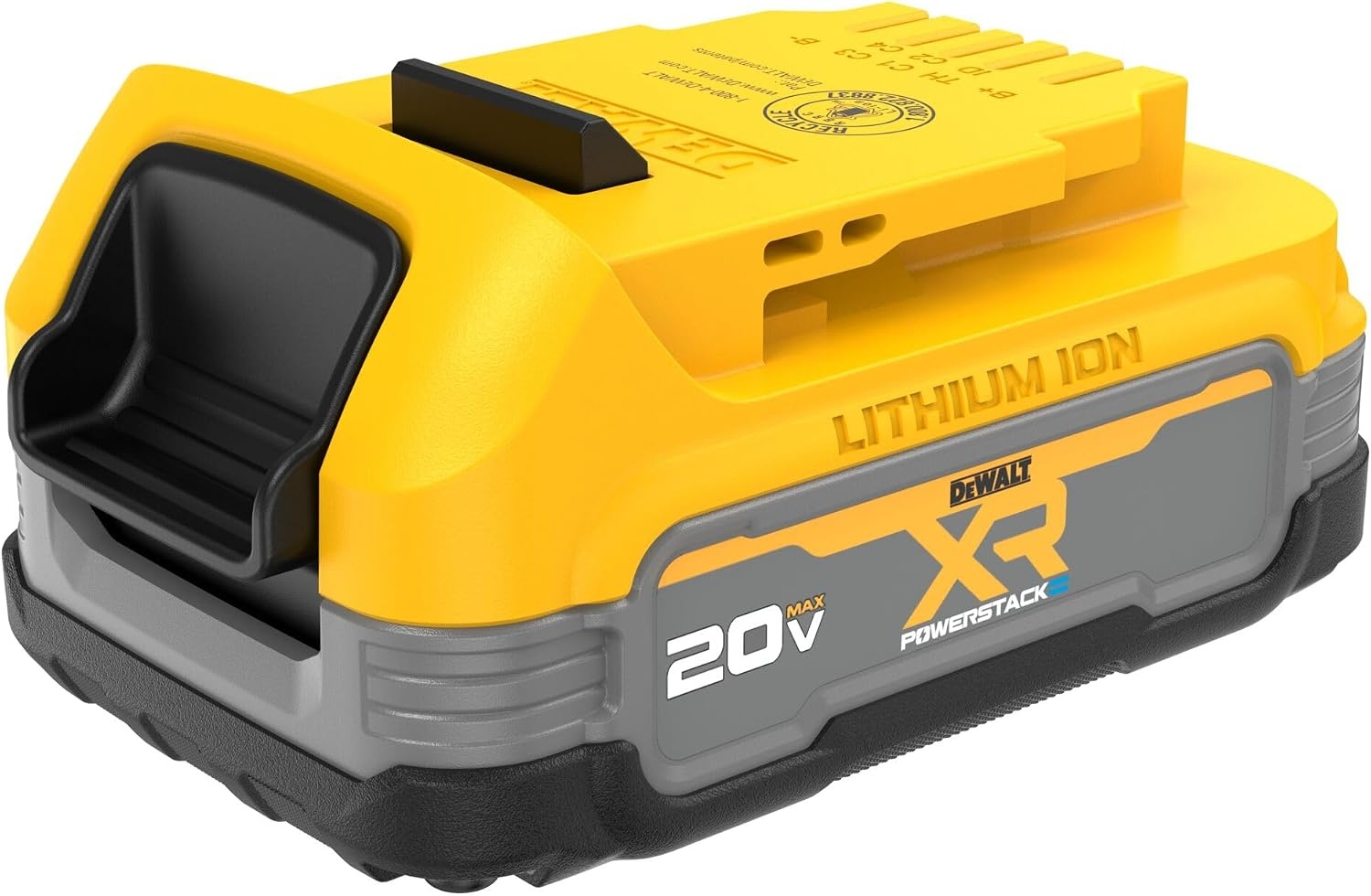 image:imageDEWALT 20V MAX POWERSTACK Lithium Ion Battery 2 Pack DCBP0342