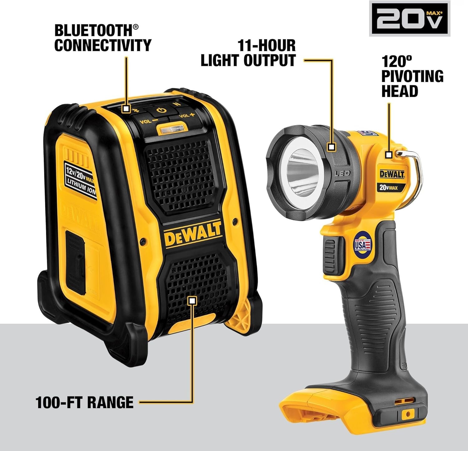 image:imageDEWALT 20V MAX Power Tool Combo Kit 10 Tool Cordless Power Tool Set 2 Batteries Charger and 2 Bags Included Dewalt Brushless Combo Kit DCK1021D2NEW Power Tool Combo Kit 10 Tool