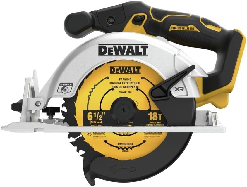 image:imageDEWALT 20V MAX Power Tool Combo Kit 2Tool Reciprocating Saw and 612 Inch Circular Saw Cordless Power Tool Set with Battery and Charger DCK237P1