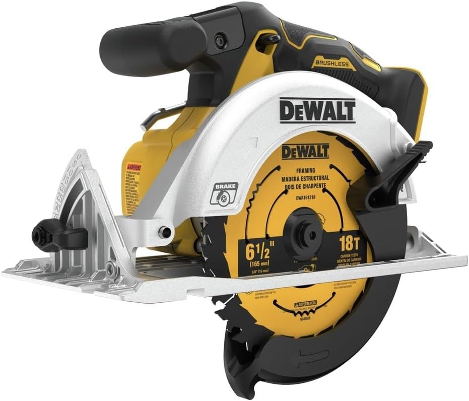image:imageDEWALT 20V MAX Power Tool Combo Kit 2Tool Reciprocating Saw and 612 Inch Circular Saw Cordless Power Tool Set with Battery and Charger DCK237P1