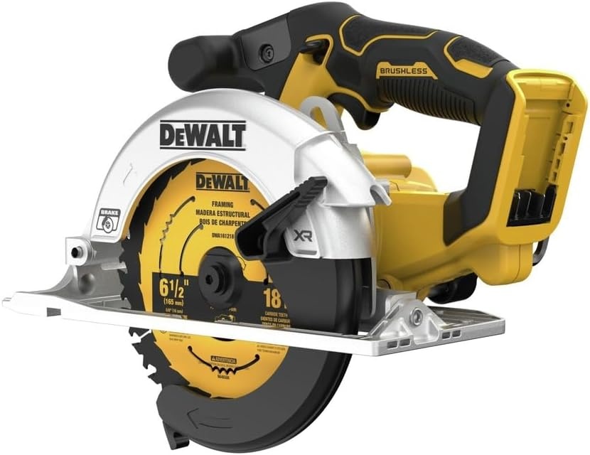 image:imageDEWALT 20V MAX Power Tool Combo Kit 2Tool Reciprocating Saw and 612 Inch Circular Saw Cordless Power Tool Set with Battery and Charger DCK237P1