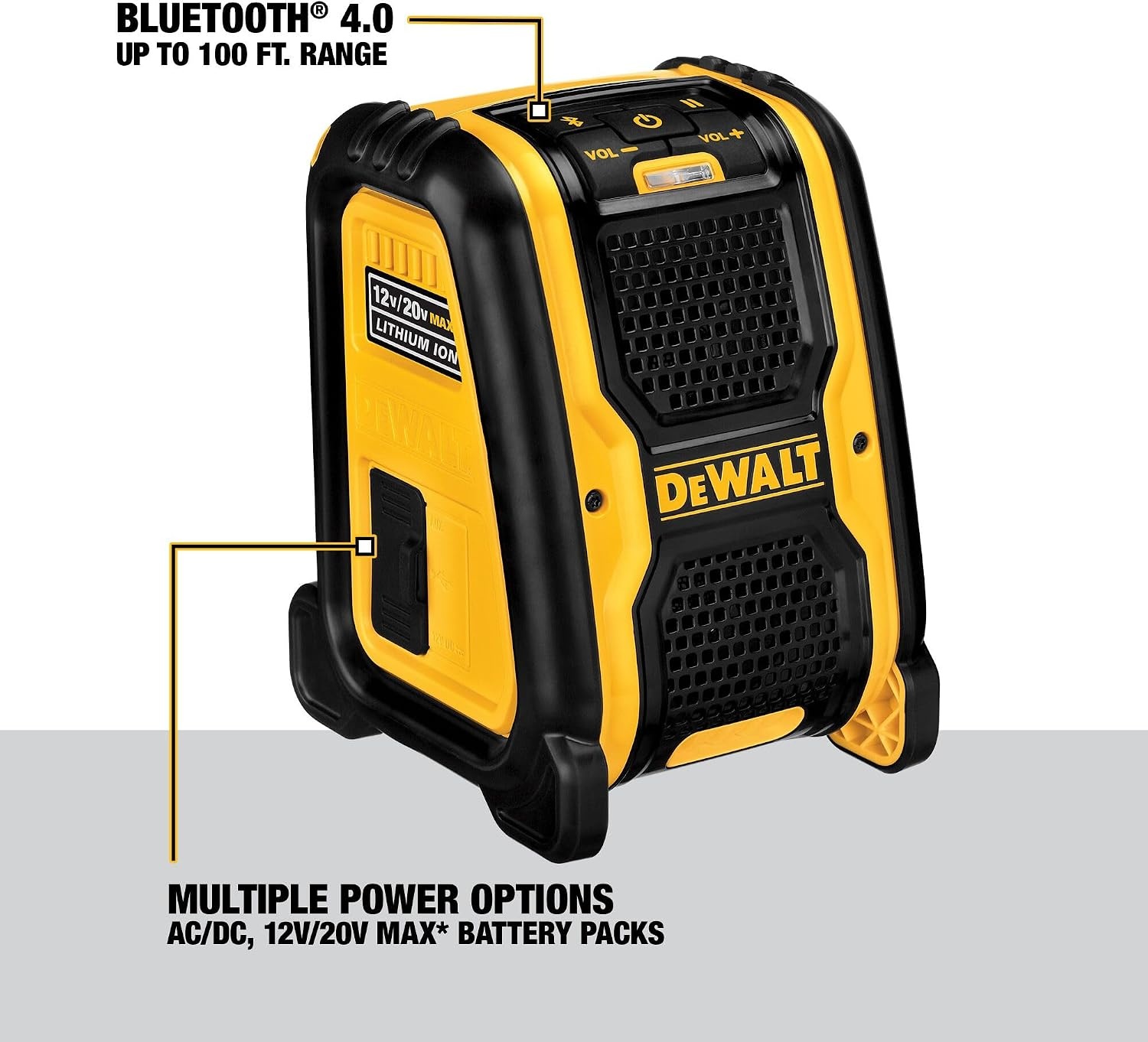 image:imageDEWALT 20V MAX Power Tools 9 Cordless Tool Combo Impact and Drill Driver Oscillating Tool GrinderCircular and Reciprocating SawRight Angle DrillSpeakerLED Light 2 BatteriesCharger DCK940D2Standard 2 batts