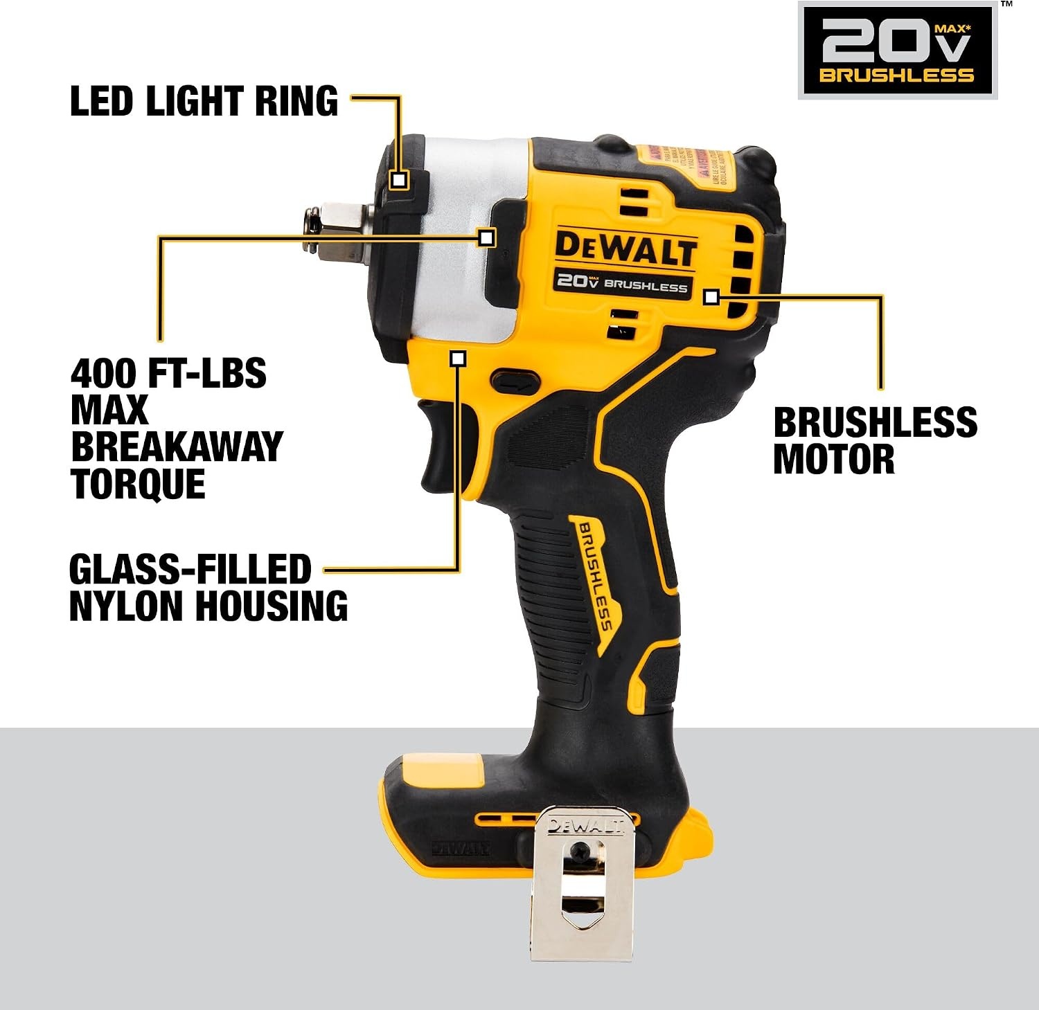 image:imageDEWALT 20V MAX Power Tools 9 Cordless Tool Combo Impact and Drill Driver Oscillating Tool GrinderCircular and Reciprocating SawRight Angle DrillSpeakerLED Light 2 BatteriesCharger DCK940D2Brushless 5Ah 1 batt