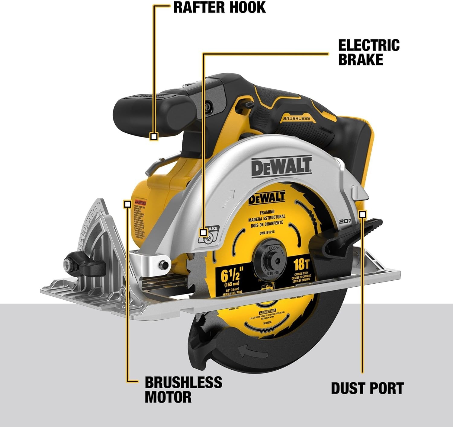 image:imageDEWALT 20V MAX Power Tools 9 Cordless Tool Combo Impact and Drill Driver Oscillating Tool GrinderCircular and Reciprocating SawRight Angle DrillSpeakerLED Light 2 BatteriesCharger DCK940D2Brushless 5Ah 1 batt