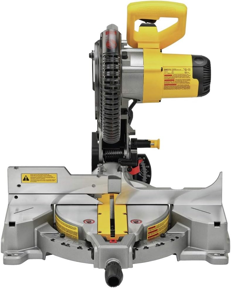 image:imageDEWALT 20V MAX XR 10 in Double Bevel Fixed Miter Saw Tool Only DCS714B15 AMP 10IN Miter Saw
