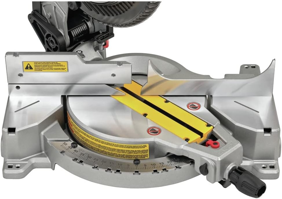 image:imageDEWALT 20V MAX XR 10 in Double Bevel Fixed Miter Saw Tool Only DCS714B15 AMP 10IN Miter Saw