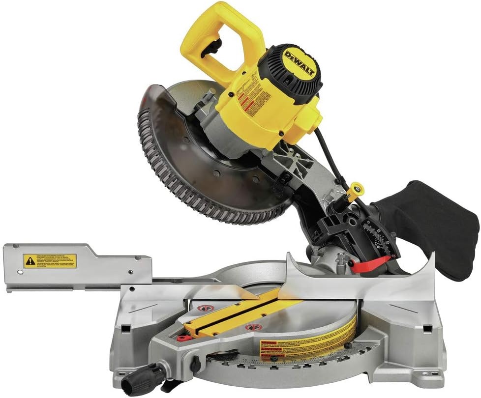 image:imageDEWALT 20V MAX XR 10 in Double Bevel Fixed Miter Saw Tool Only DCS714B15 AMP 10IN Miter Saw