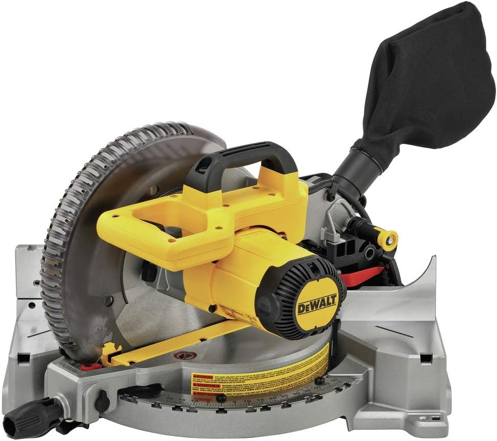 image:imageDEWALT 20V MAX XR 10 in Double Bevel Fixed Miter Saw Tool Only DCS714B15 AMP 10IN Miter Saw