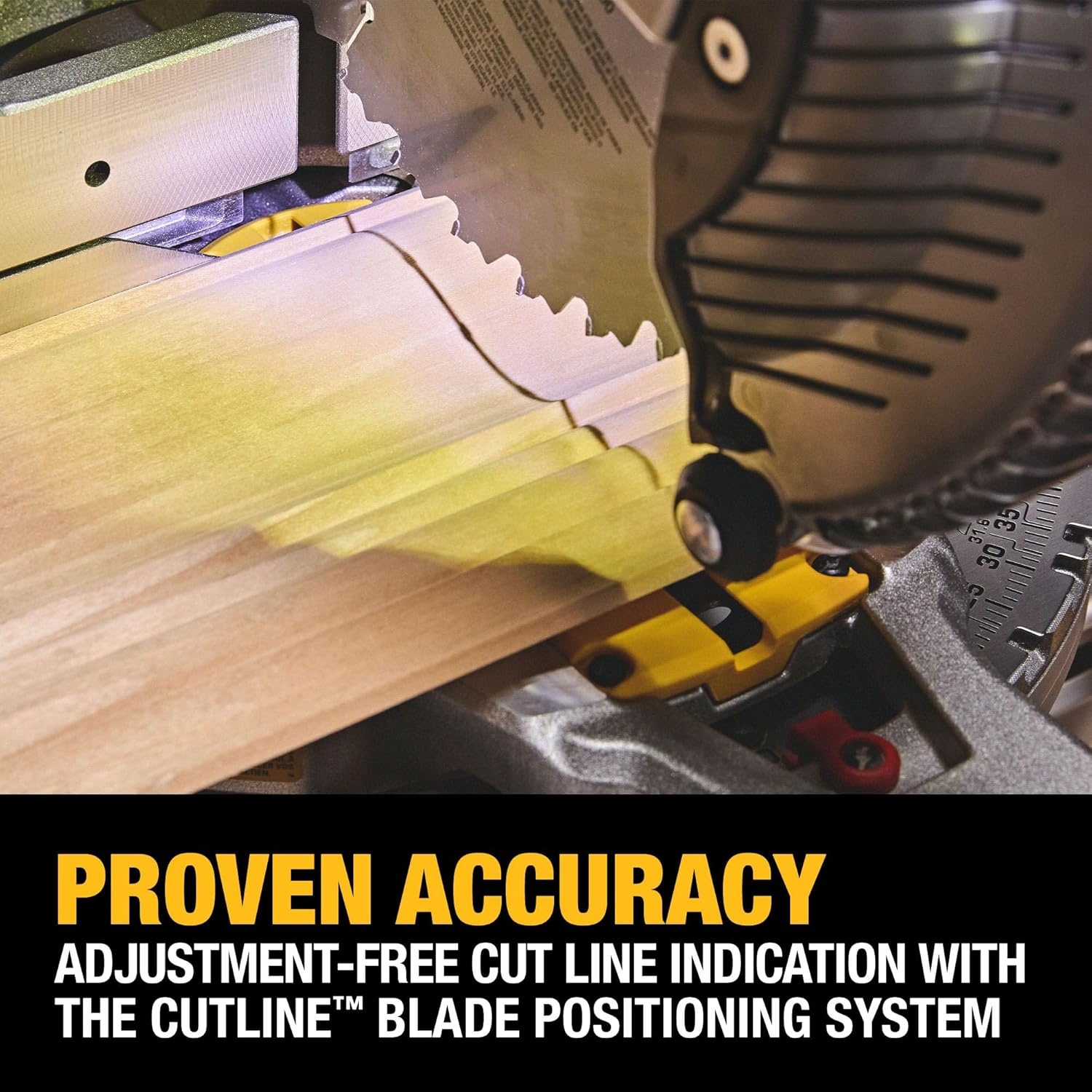 image:imageDEWALT 20V MAX XR 10 in Double Bevel Fixed Miter Saw Tool Only DCS714B20V 10IN Miter Saw Cordless