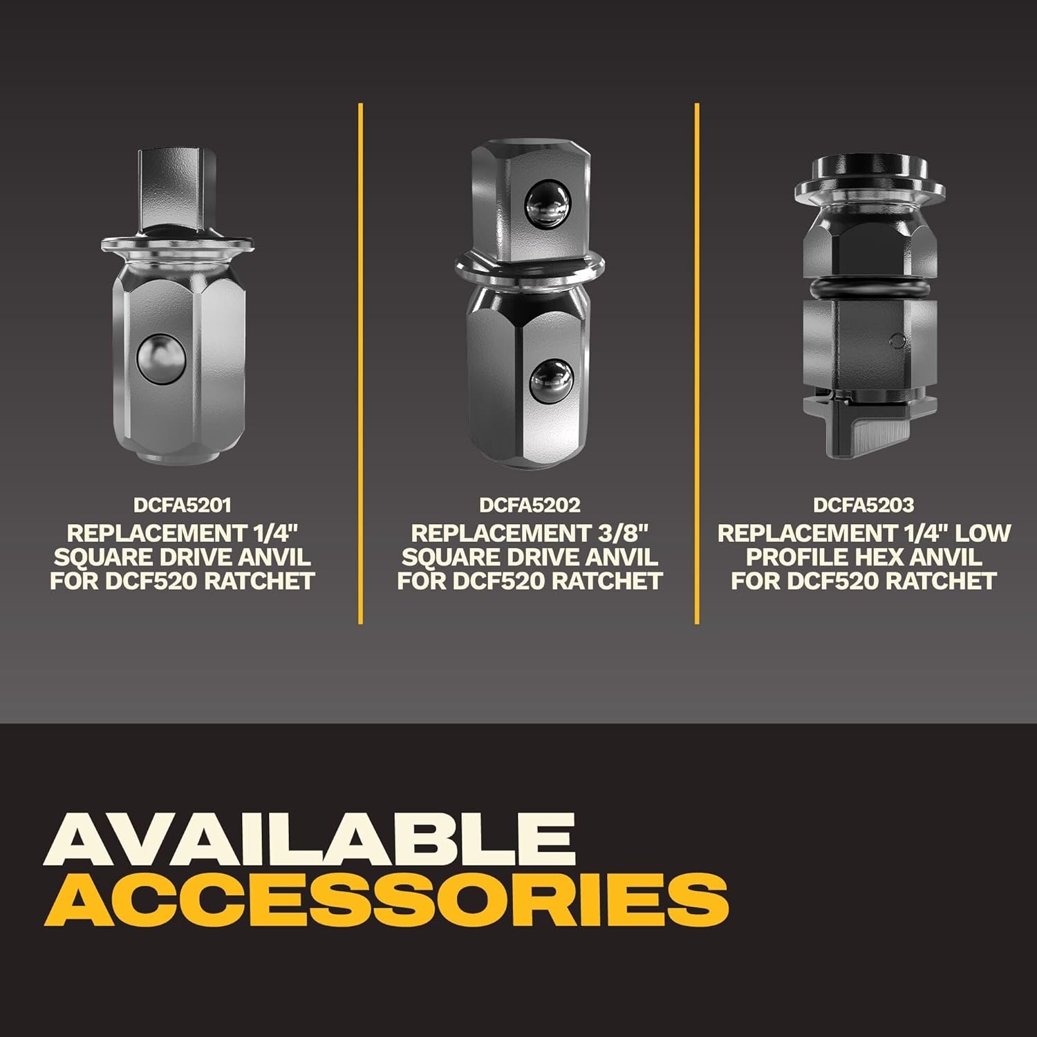 image:imageDEWALT 20V MAX XR Brushless 14 in amp 38 in Sealed Head Ratchet Kit DCF520GE1