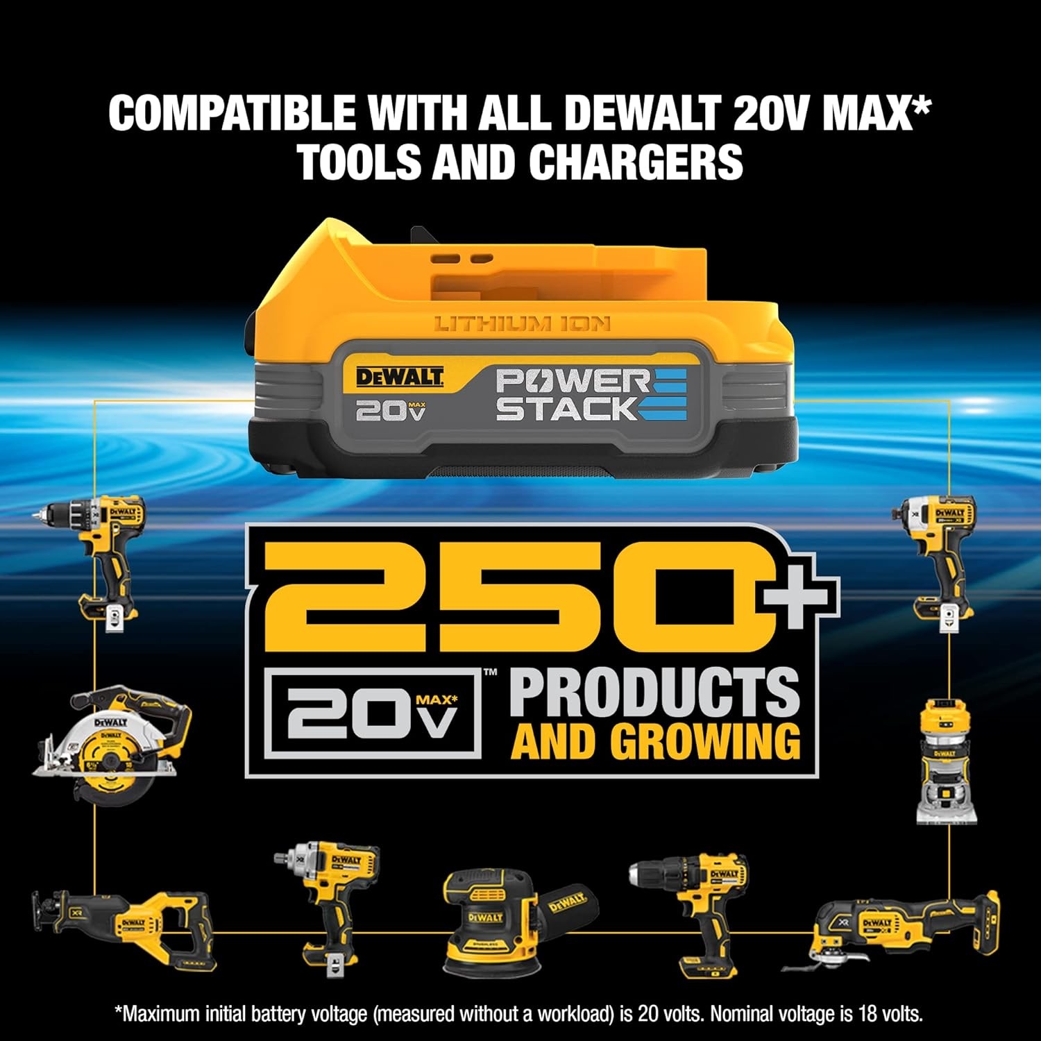 image:imageDEWALT 20V MAX XR Brushless Cordless 12 in Hammer DrillDriver Kit DCD805D2 Yellow